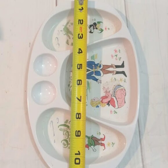 VTG 1950’/60’s Noritake Melamine “Snow White” Divided Dish-VGC - Picture 5 of 7